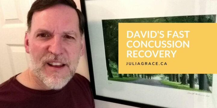 David’s Speedy Concussion Recovery